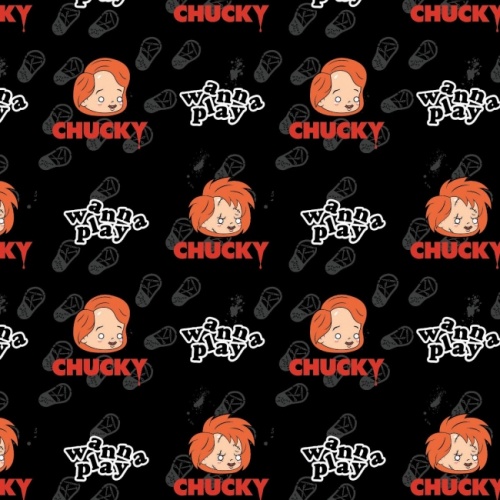 Chucky Batteries Included Fabric