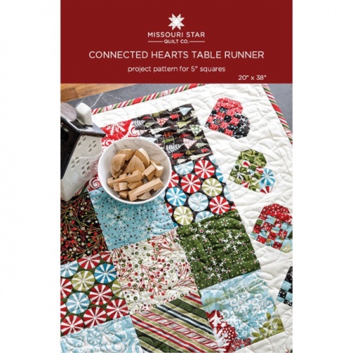 Missouri Star - Connected Hearts - Table Runner Pattern