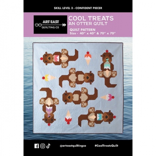 Cool Treats An Otter Quilt Pattern Booklet