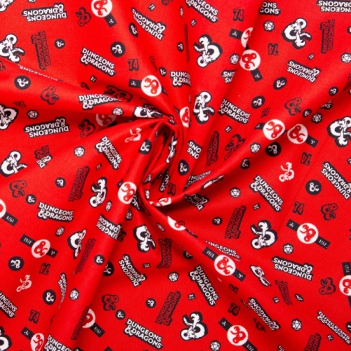 Adventuring Since 1974 - Dungeons & Dragons Fabric