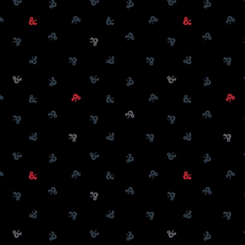 Ampersand Ditzy - Dungeons & Dragons Fabric
