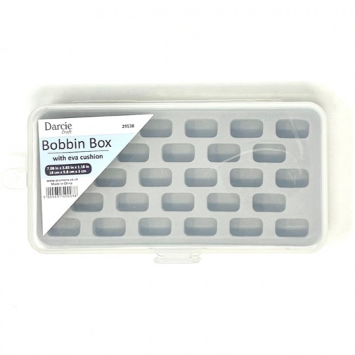 Darice Bobbin Box Grey