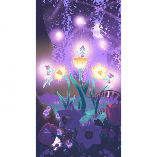 Purple Pixie Panel