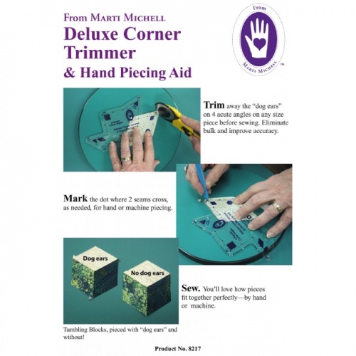 Marti Michell Deluxe Corner Trimmer and Hand Piecing Aid