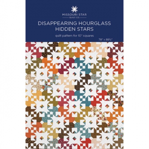 Missouri Star - Disappearing Hourglass Hidden Stars - Quilt Pattern