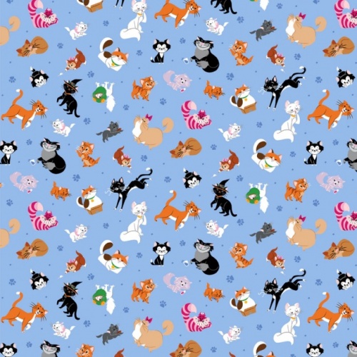 Disney Cats Fabric