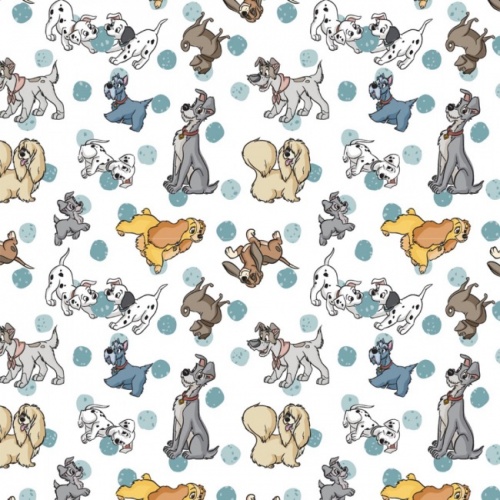 Disney Dogs Fabric