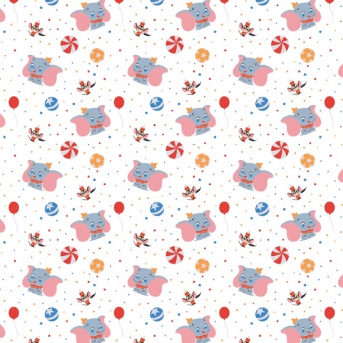 Disney Dumbo Fabric - Circus Act