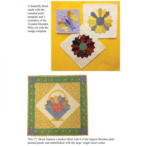 Dresden Plate | Perfect Patchwork Templates | Marti Michell