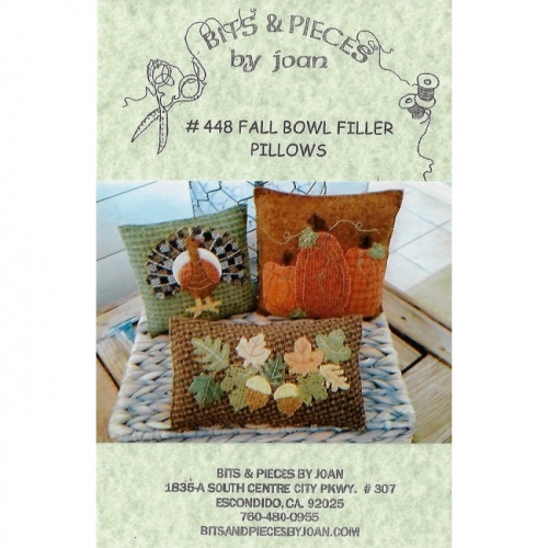 Fall Bowl Filler Pillows Pattern