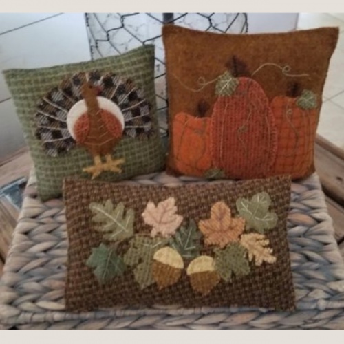 Fall Bowl Filler Pillows Pattern