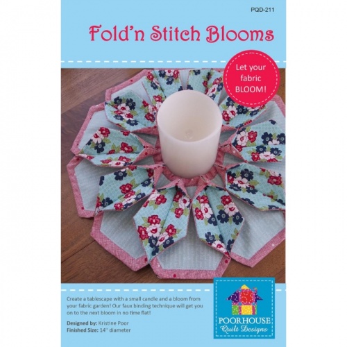 Fold'N Stitch Blooms Topper Pattern