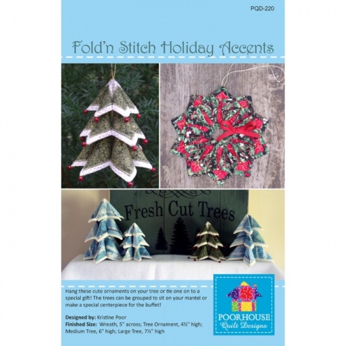 Fold'N Stitch Holiday Accents Pattern