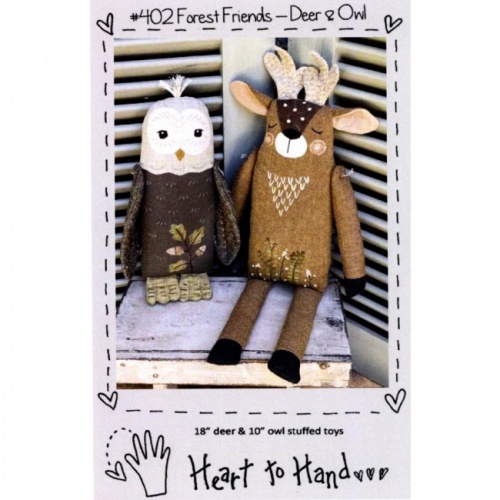 Forest Friends - Deer & Owl Pattern