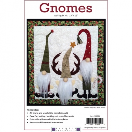 Gnomes Wall Quilt Kit