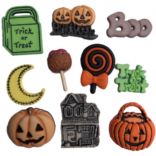 Halloween Night Buttons