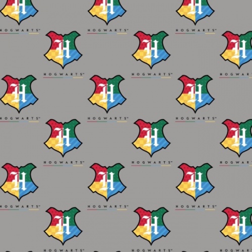 FB Harry Potter Hogwarts Crests Fabric