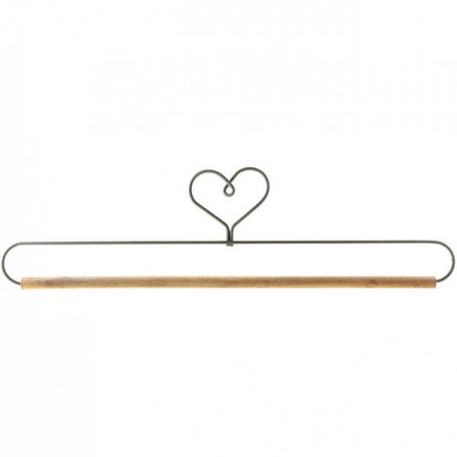 12in Heart Quilt Hanger with Dowel