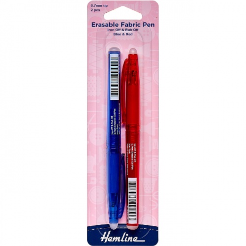 Hemline Iron off Fabric Pens 2pk