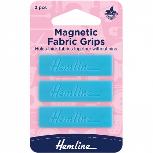 Hemline Magnetic Fabric Grips 3pk