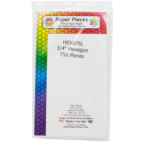 0.75 Inch Jewel Shape English Paper Piecing (EPP) Set - 100 Pieces, 200 GSM Cardstock For Quilting - View #3