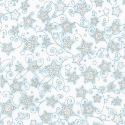 Holiday Flourish With Metallic - Stars Sky