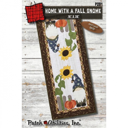 Home With A Fall Gnome Pattern