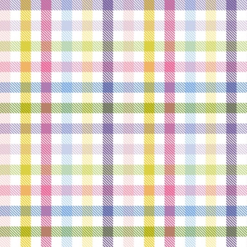 Hoppy Hunting Easter Plaid Fabric