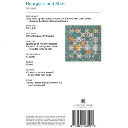 Missouri Star - Hourglass and Stars - Quilt Pattern