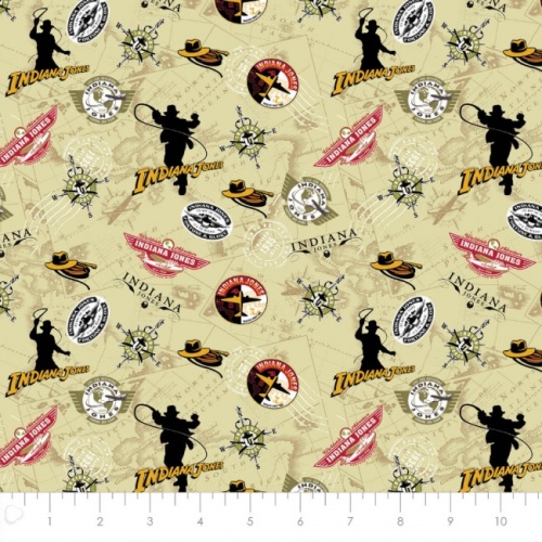 Globe Trotter - Indiana Jones Fabric