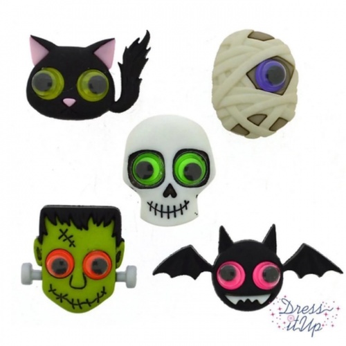 Jeepers Creepers Buttons / Embellishments