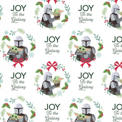 Star Wars Joy To The Galaxy Christmas Fabric