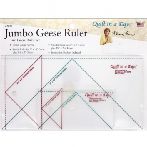 Large flying geese ruler the quilt shop