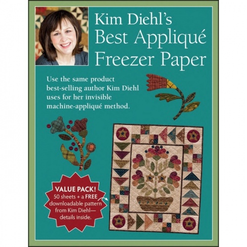 Kim Diehl's Best Applique Freezer Paper 50 Pcs