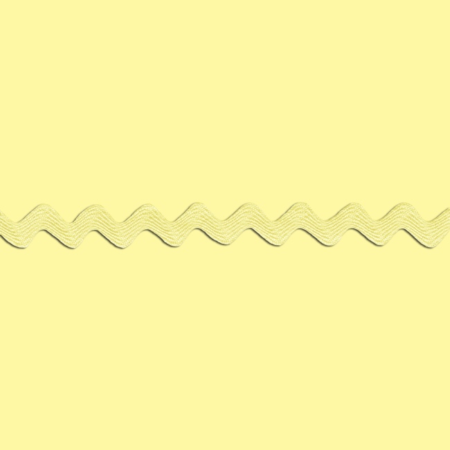 Cassie Ric Rac Maize - Ric Rac - 10mm - The Quilt Shop