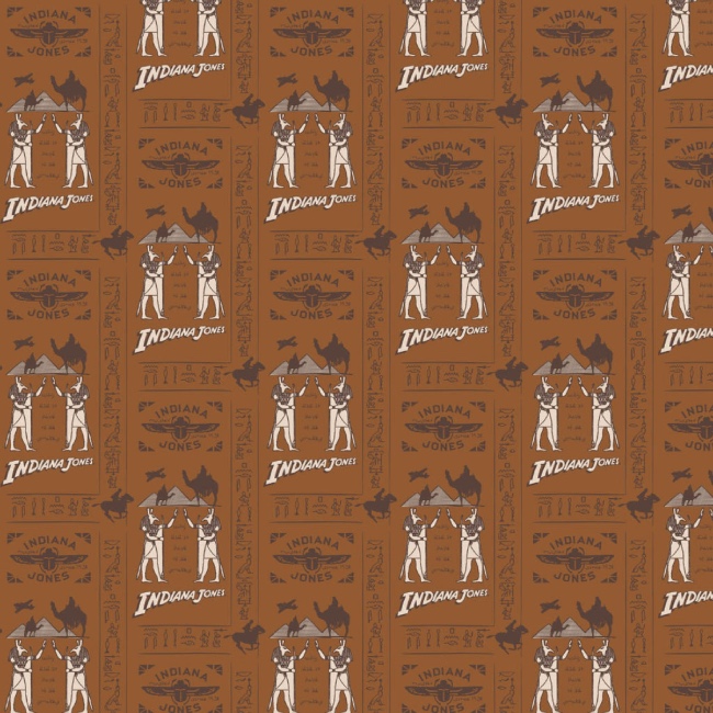 Hieroglyphics - Indiana Jones Fabric