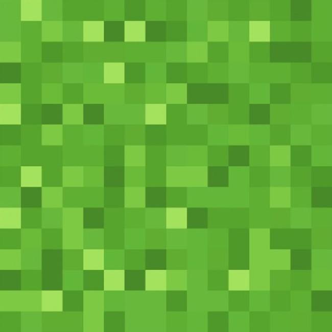 Mojang Minecraft Pixels Fabric