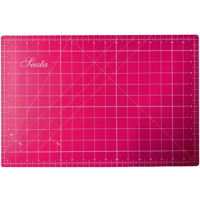 Pink Cutting Mat - A3 - Siesta