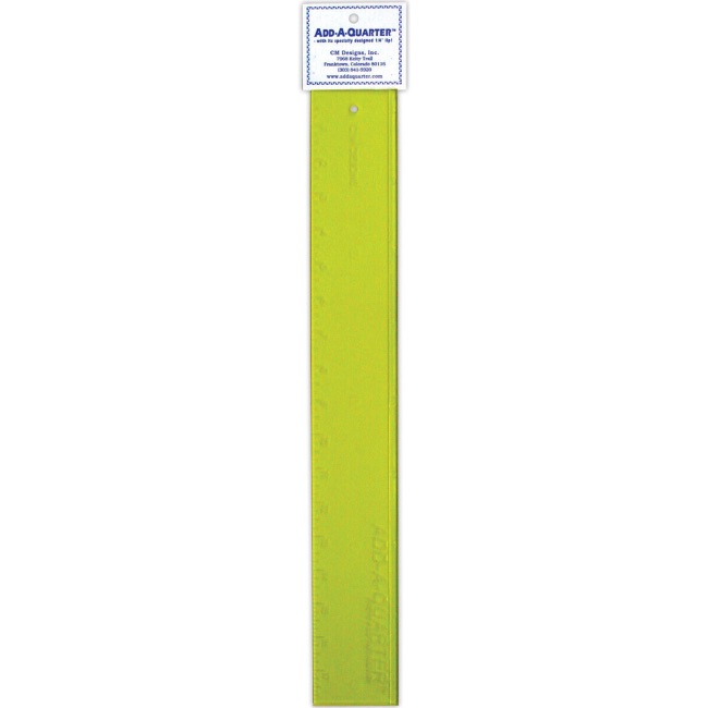 Add a quarter ruler 2.5in x 18in - The Quilt Shop
