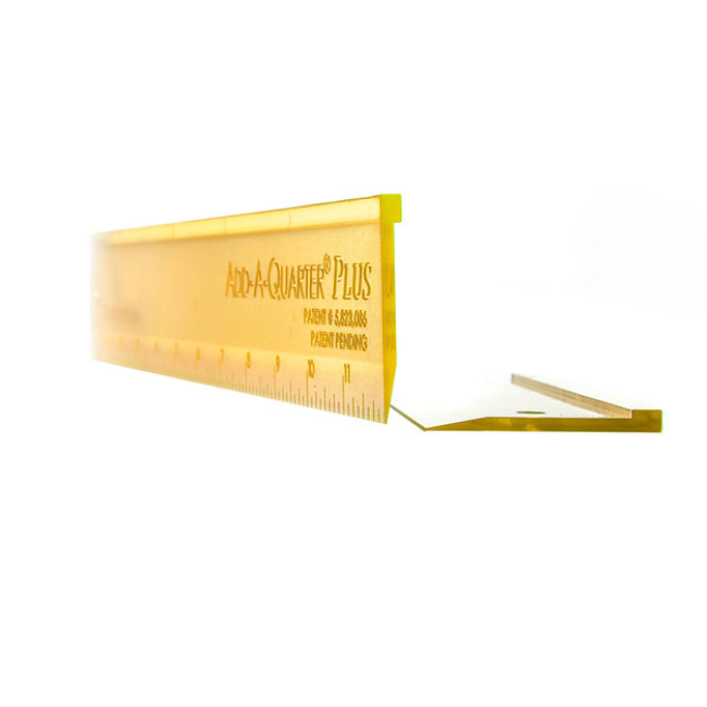 Add A-Quarter PLUS Ruler 2in x 12in - The Quilt Shop