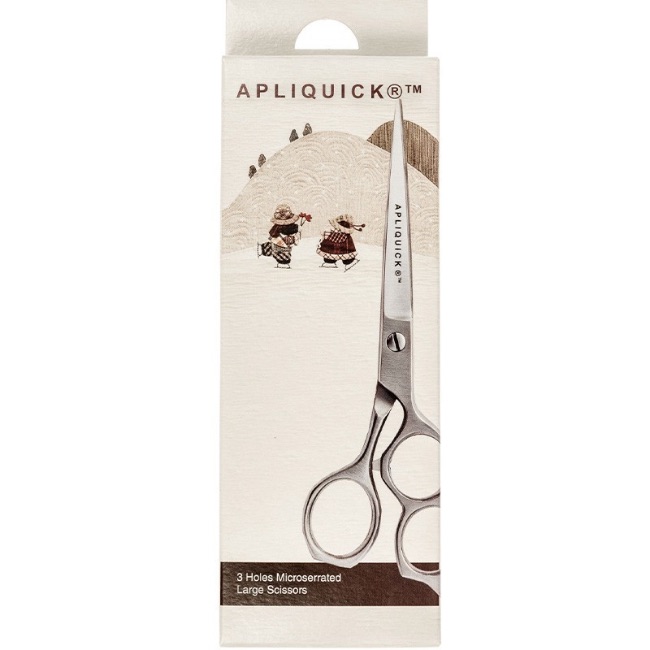 Apliquick Micro Serrated Scissors Large