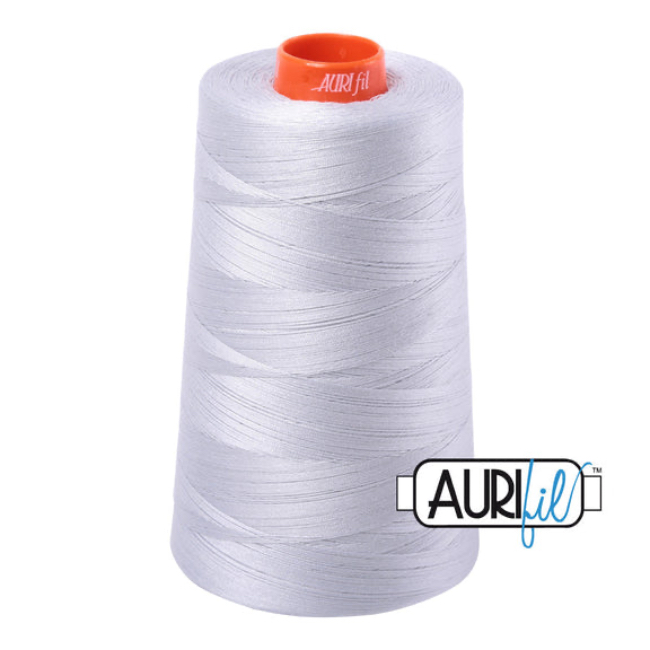 Aurifil 50 5900m 2600 Dove Grey Cotton Thread Cone