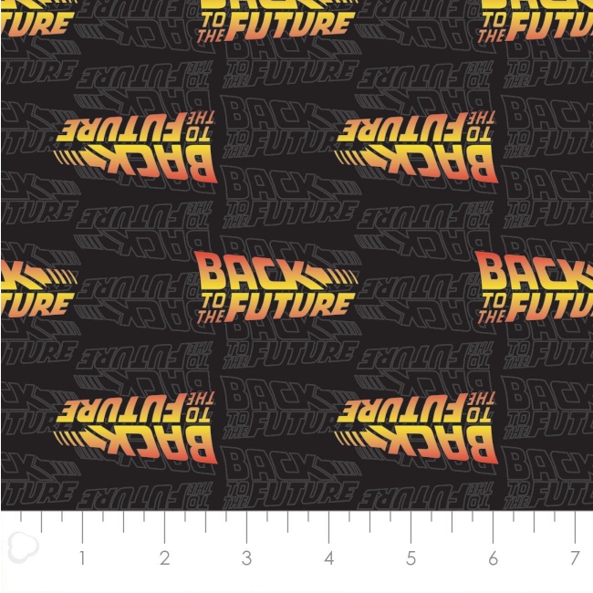 Back To The Future - Movie Title Logo | The Quilt Shop