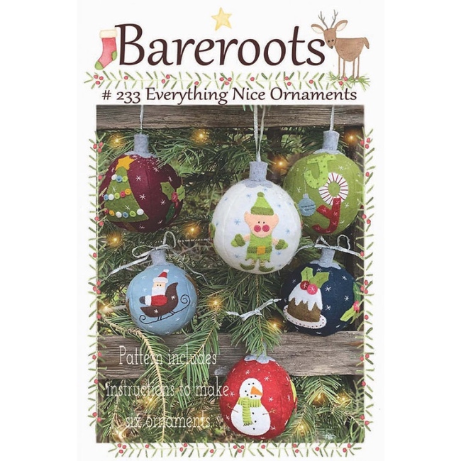 Bareroots Everything Nice Ornaments Pattern
