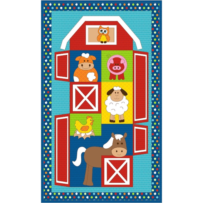 Barn Stack from Kids Quilts Pattern