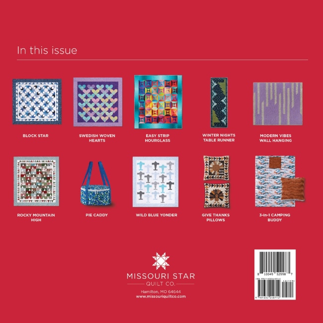 Block Magazine 10-5 | MSQC | The Quilt Shop