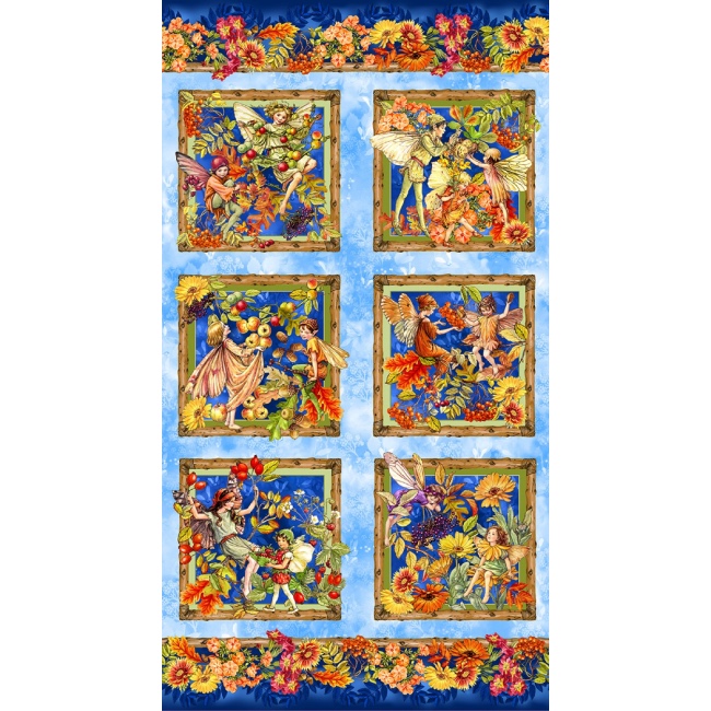 Blue Bell Fairy Squares - Flower Fairies of the Autumn