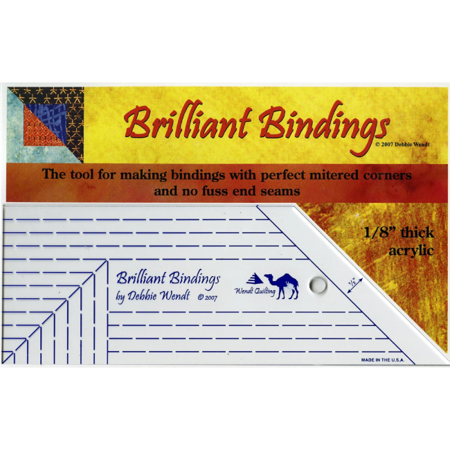 Brilliant Bindings Template - The Quilt Shop