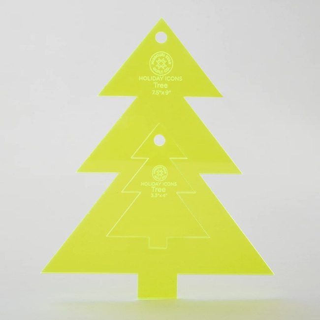 Missouri Star Nesting Christmas Tree Template