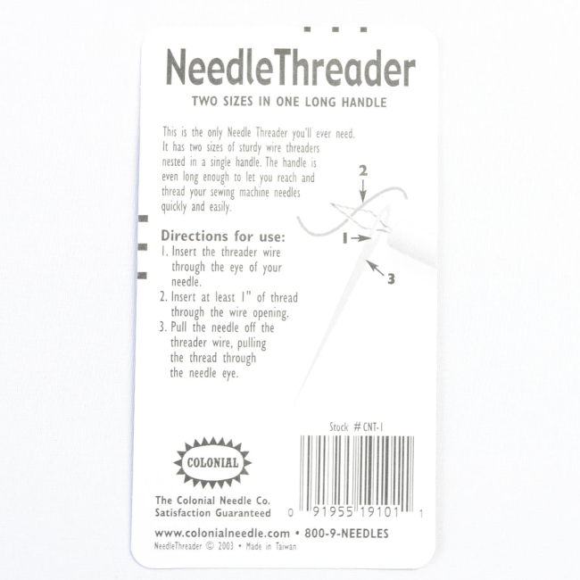 Colonial Double Needle Threader The Quilt Shop
